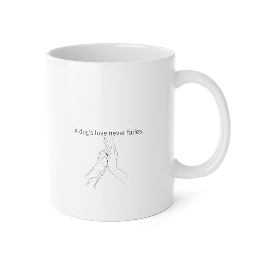 White Ceramic Mug, 11oz