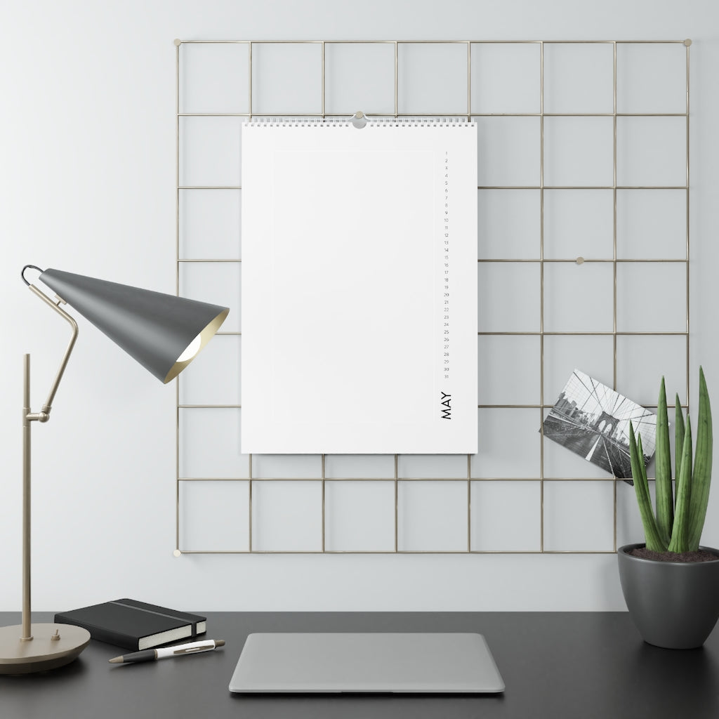 Leaf Ganesha Printed Wall Calendar