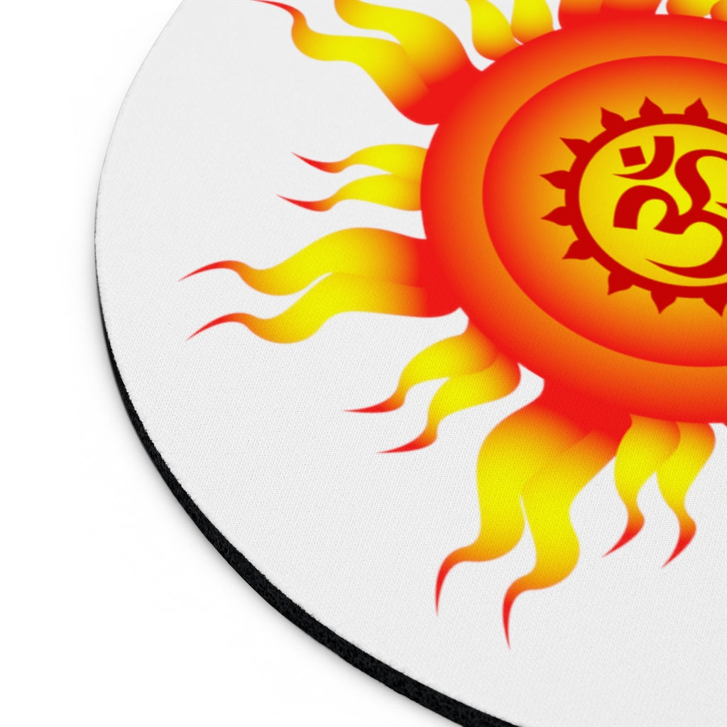 Suryaom Printed Round Mouse Pad