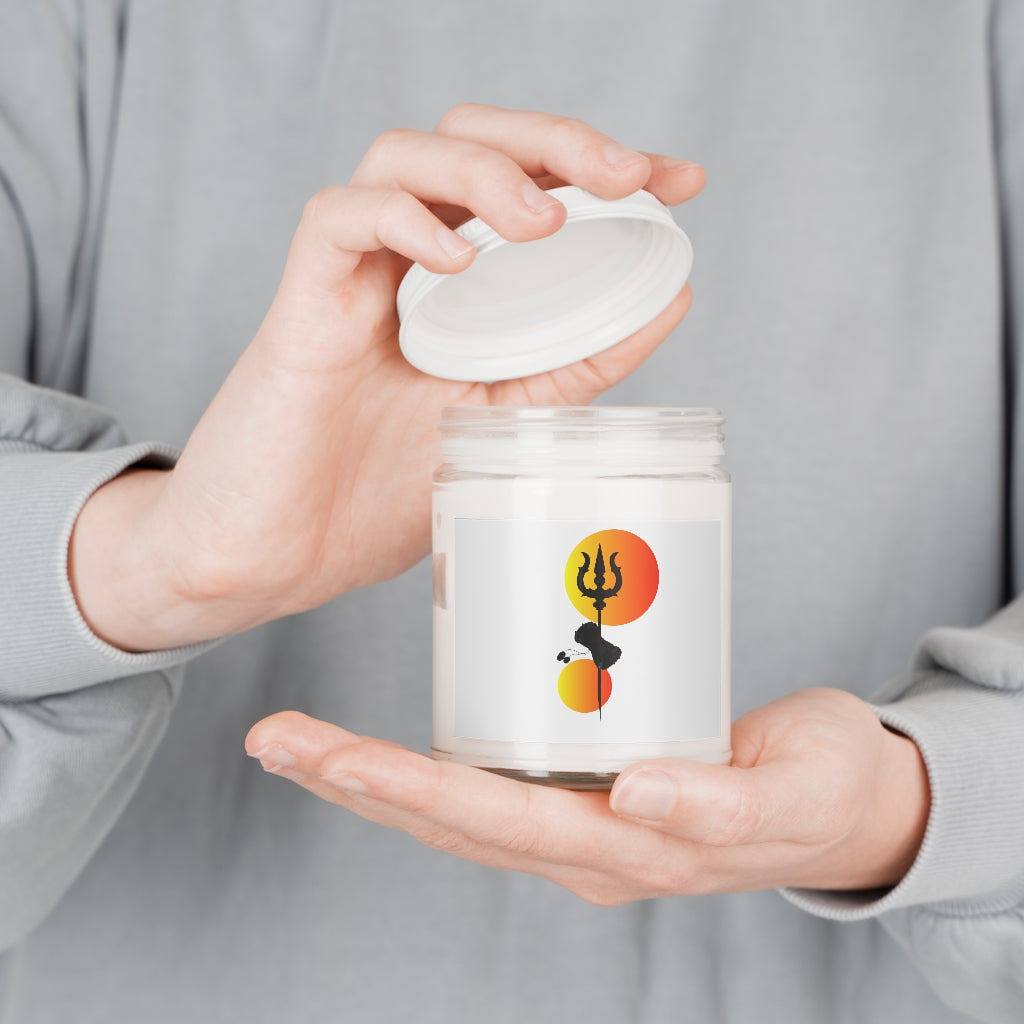 Shivrule Printed Scented Candle