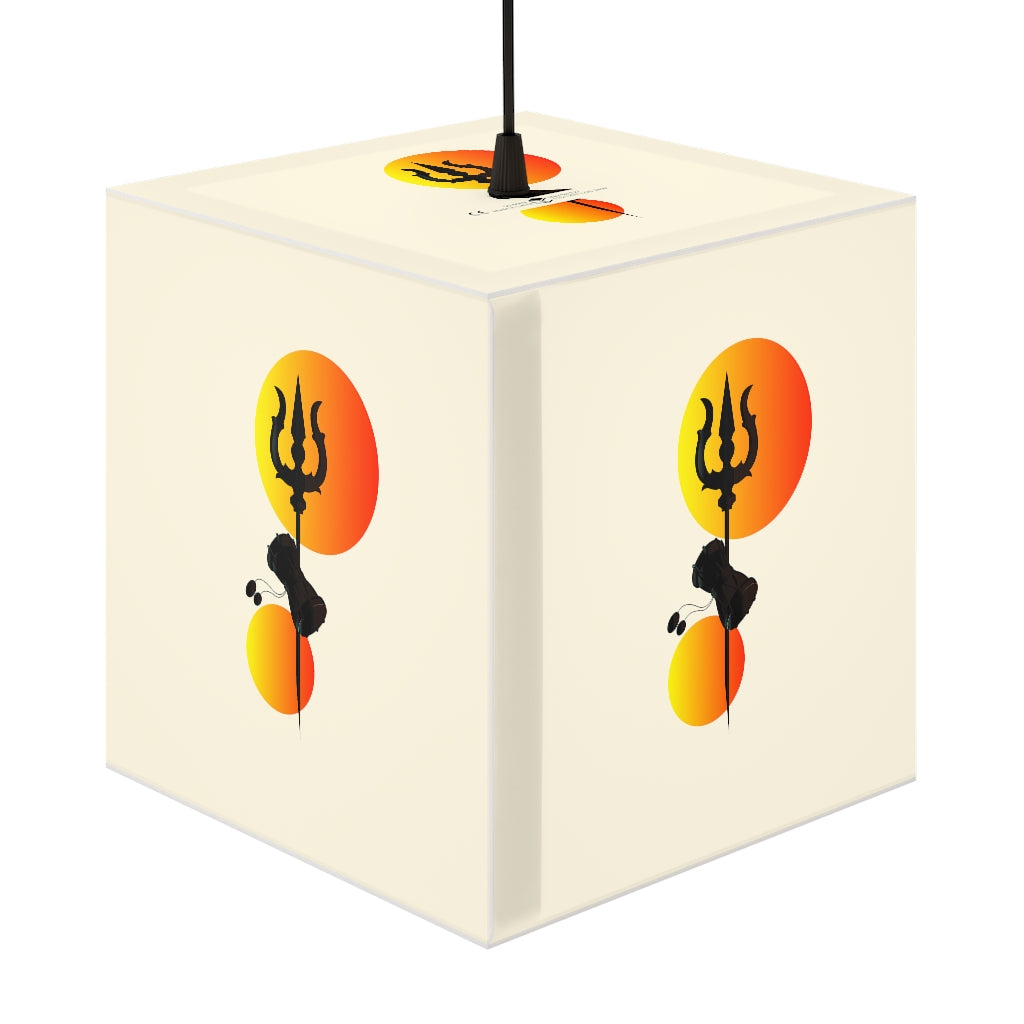 Shivrule Printed Light Cube Lamp