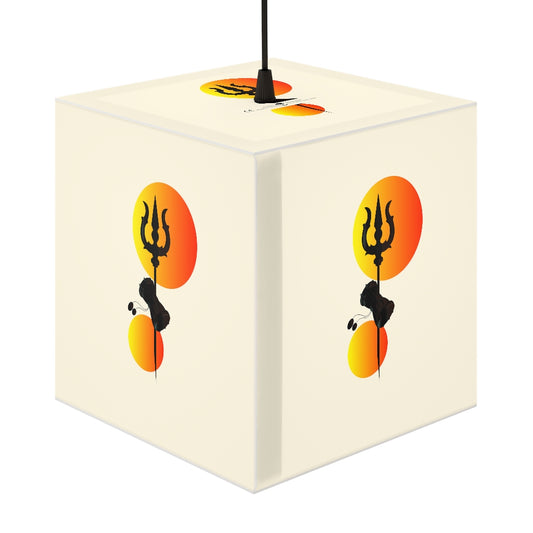 Shivrule Printed Light Cube Lamp