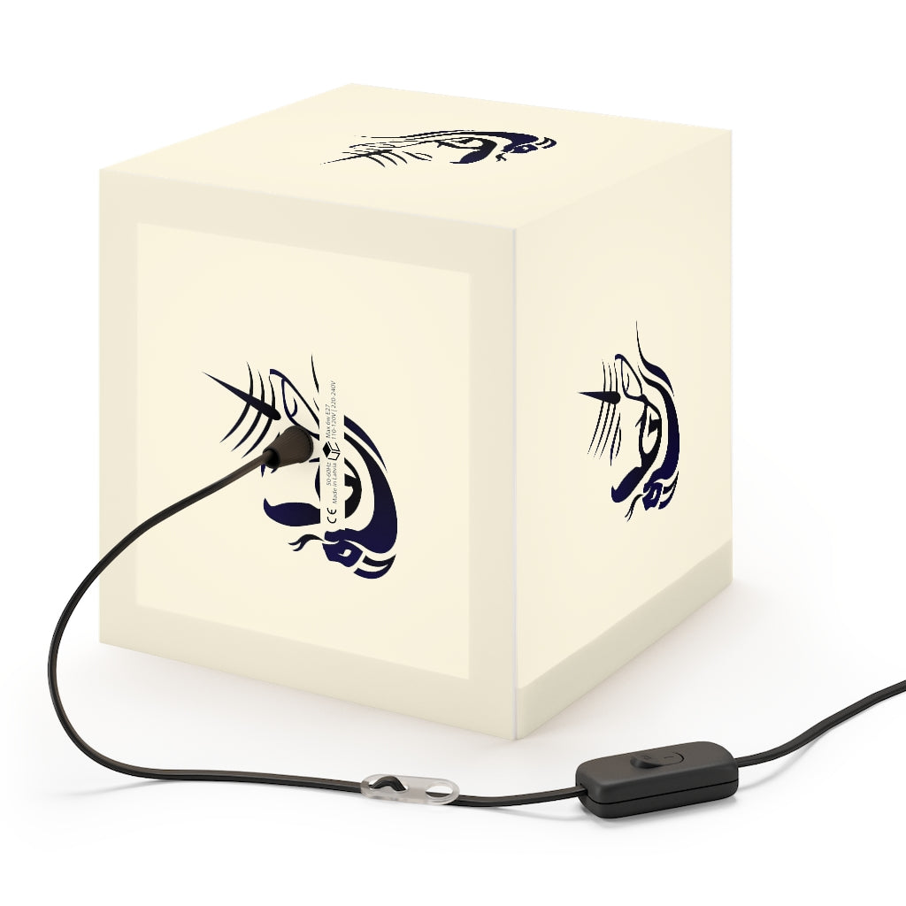 Shankaray Namah Printed Light Cube Lamp