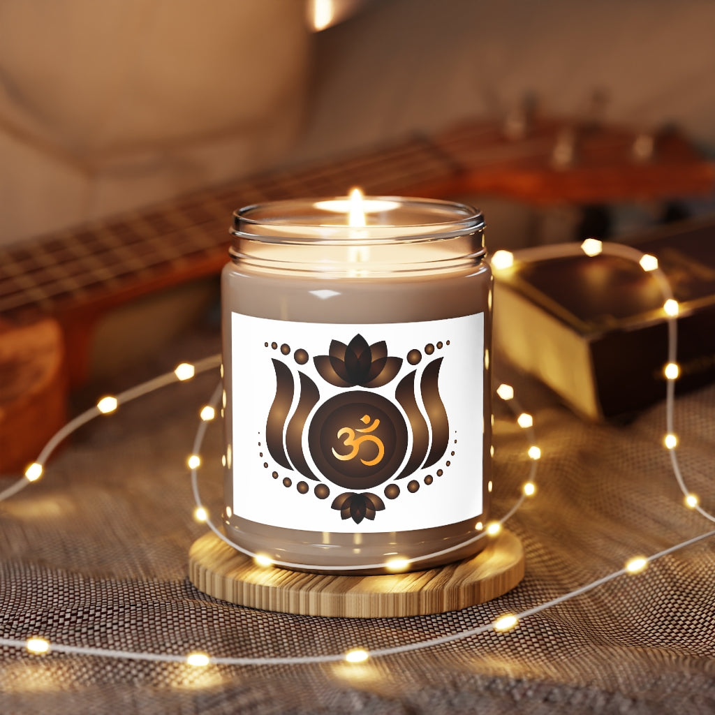 Kamalom Printed Scented Candles, 9oz