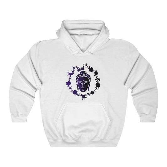Kamal Buddha Printed Hooded Sweatshirt