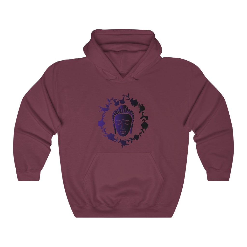 Kamal Buddha Printed Hooded Sweatshirt
