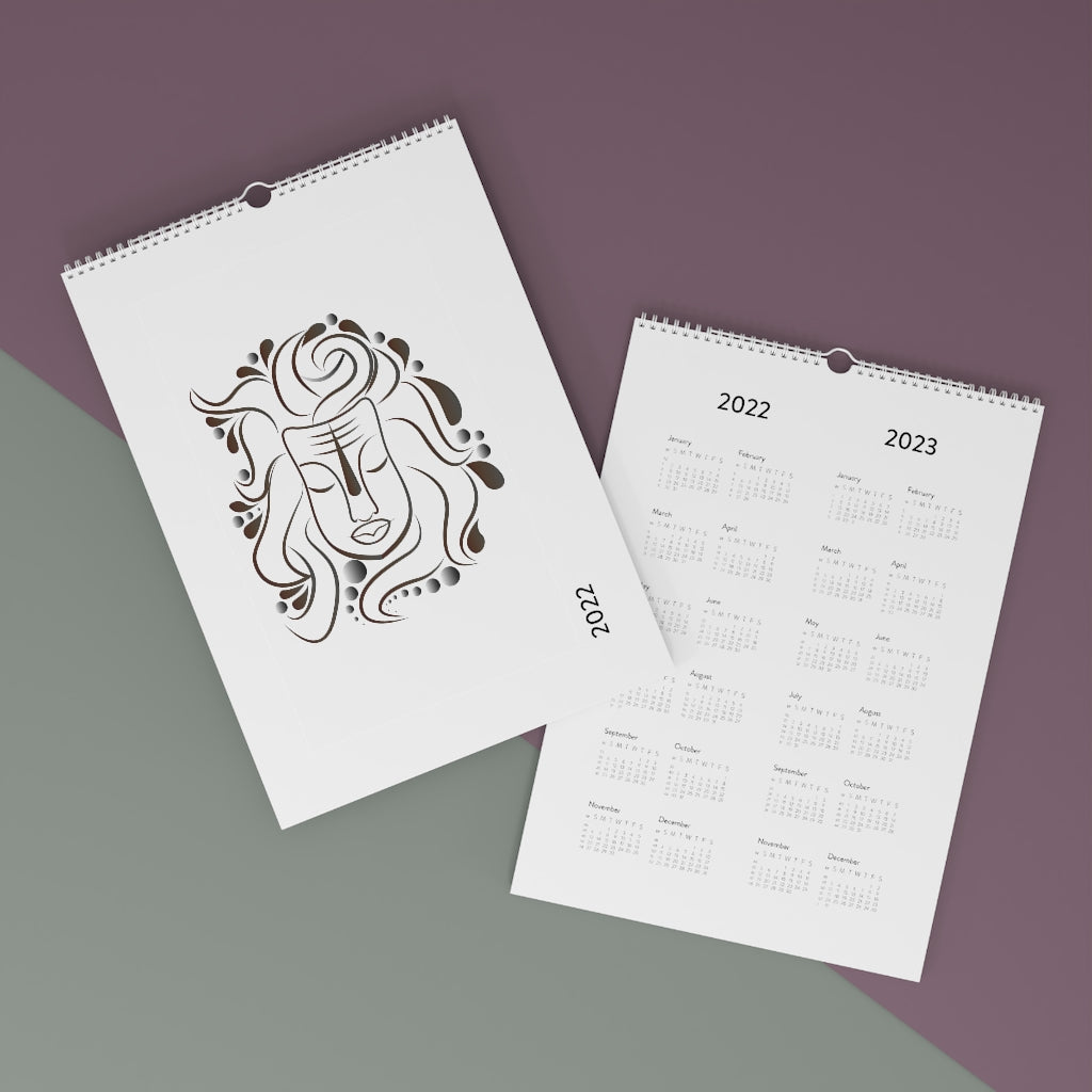 Vishwanatha Printed Wall Calendar