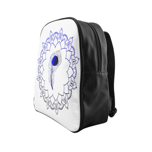Madhav DOW Printed School Backpack