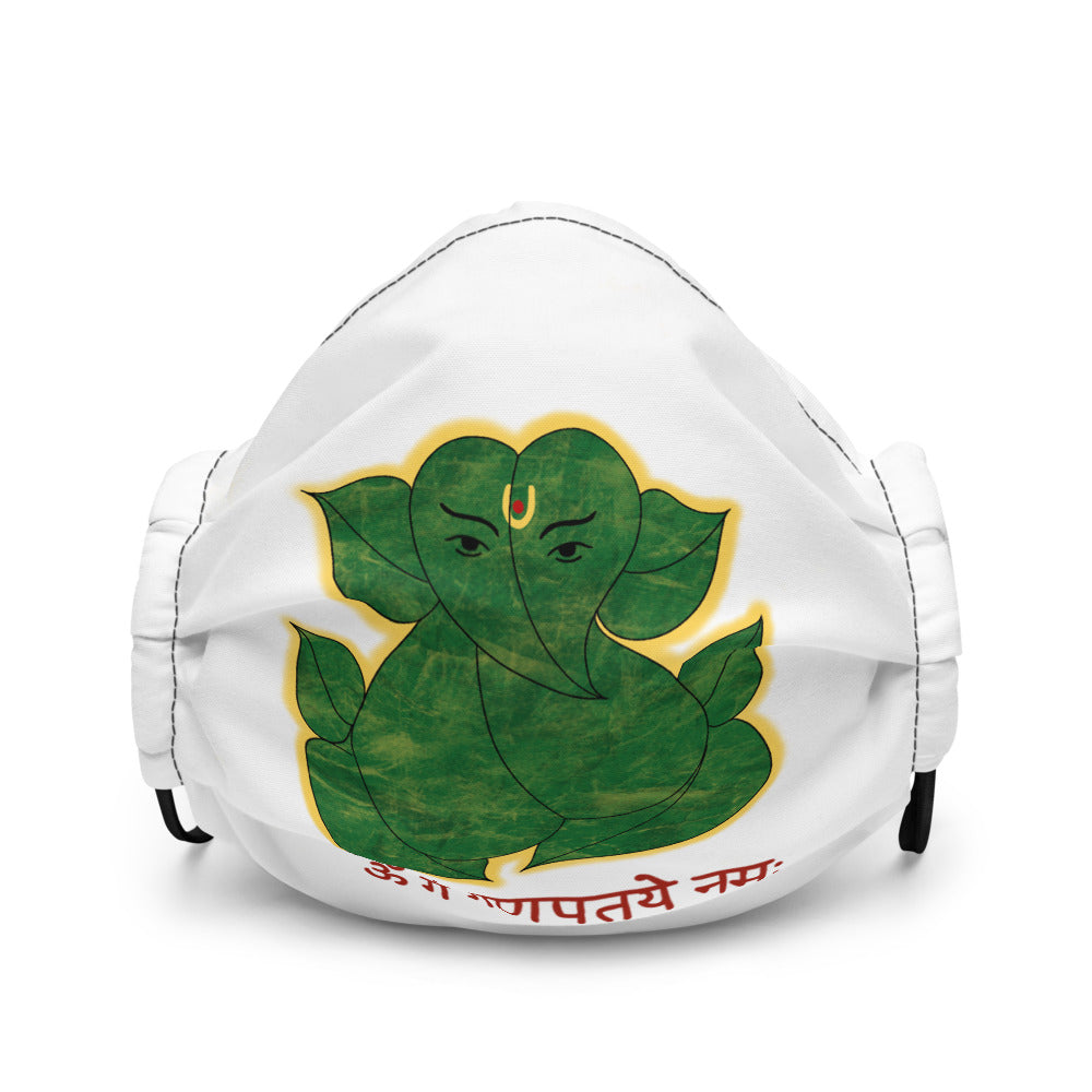 Leaf Ganesha Premium face mask
