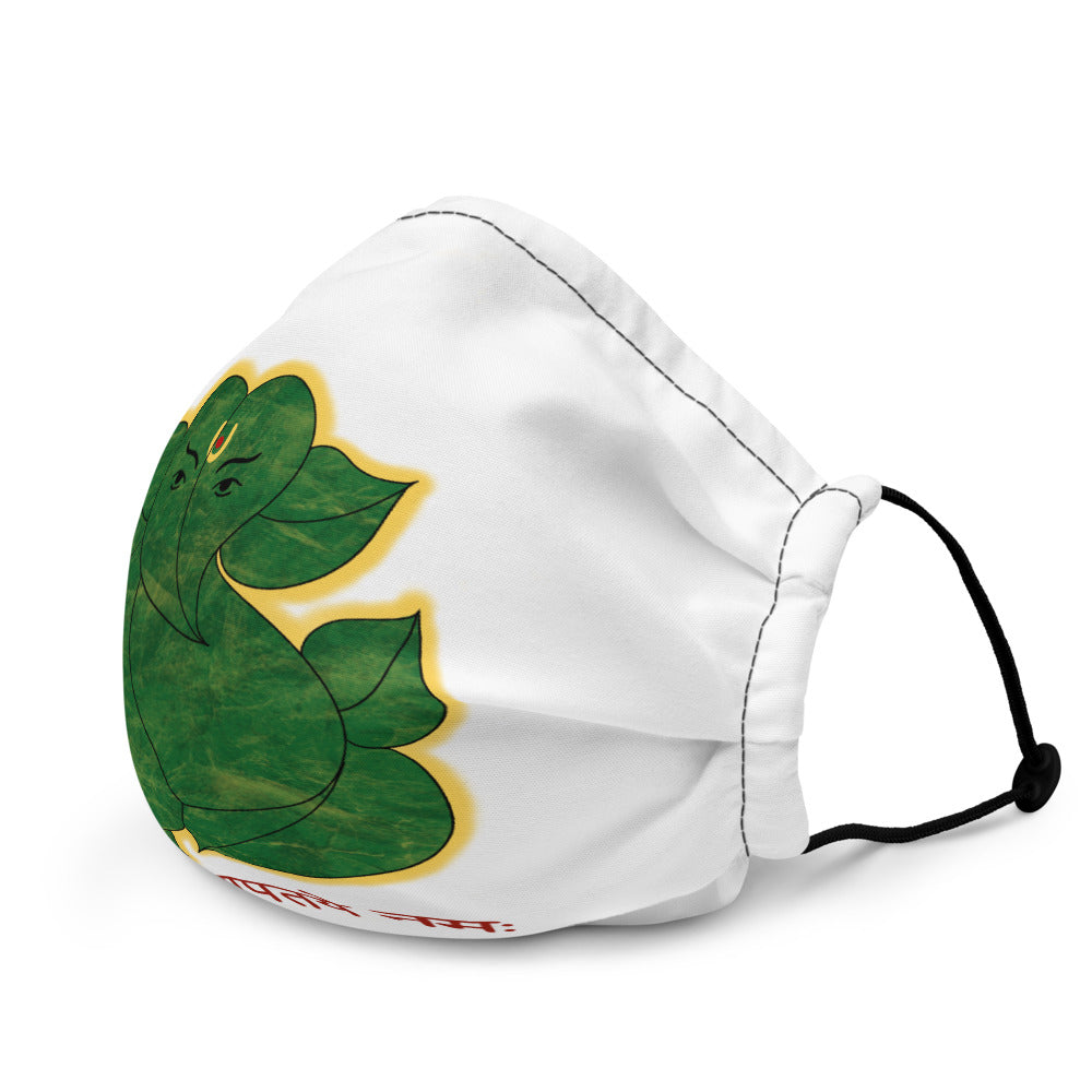 Leaf Ganesha Premium face mask
