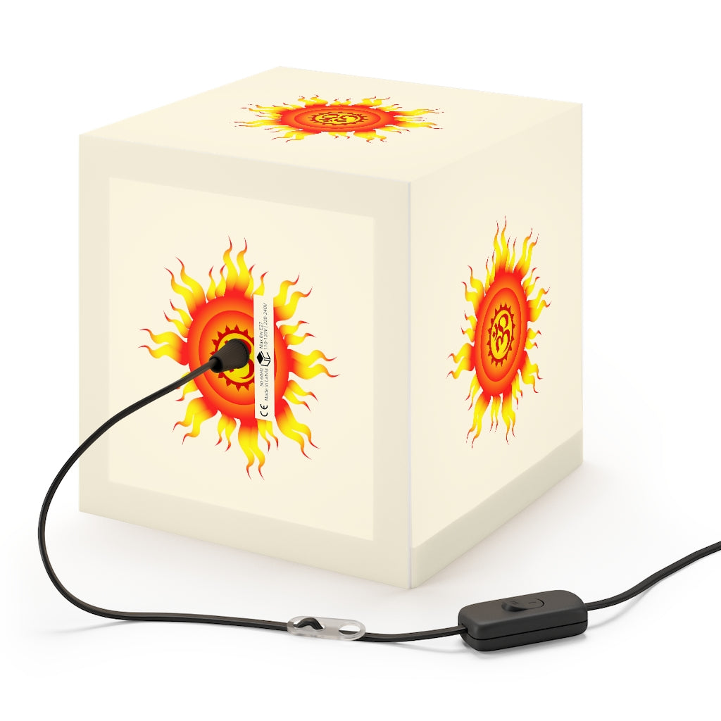 Suryaom Printed Light Cube Lamp