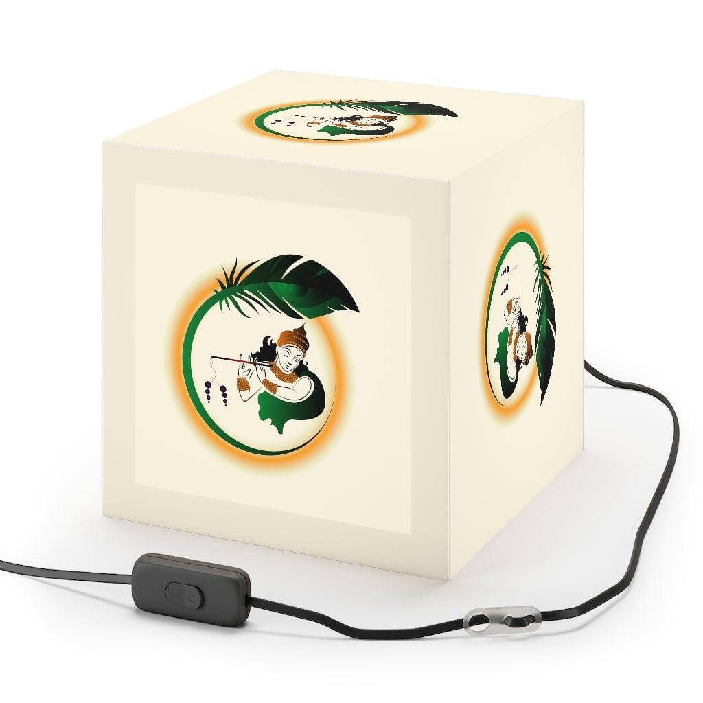 Kanha Avtaar Printed Light Cube Lamp