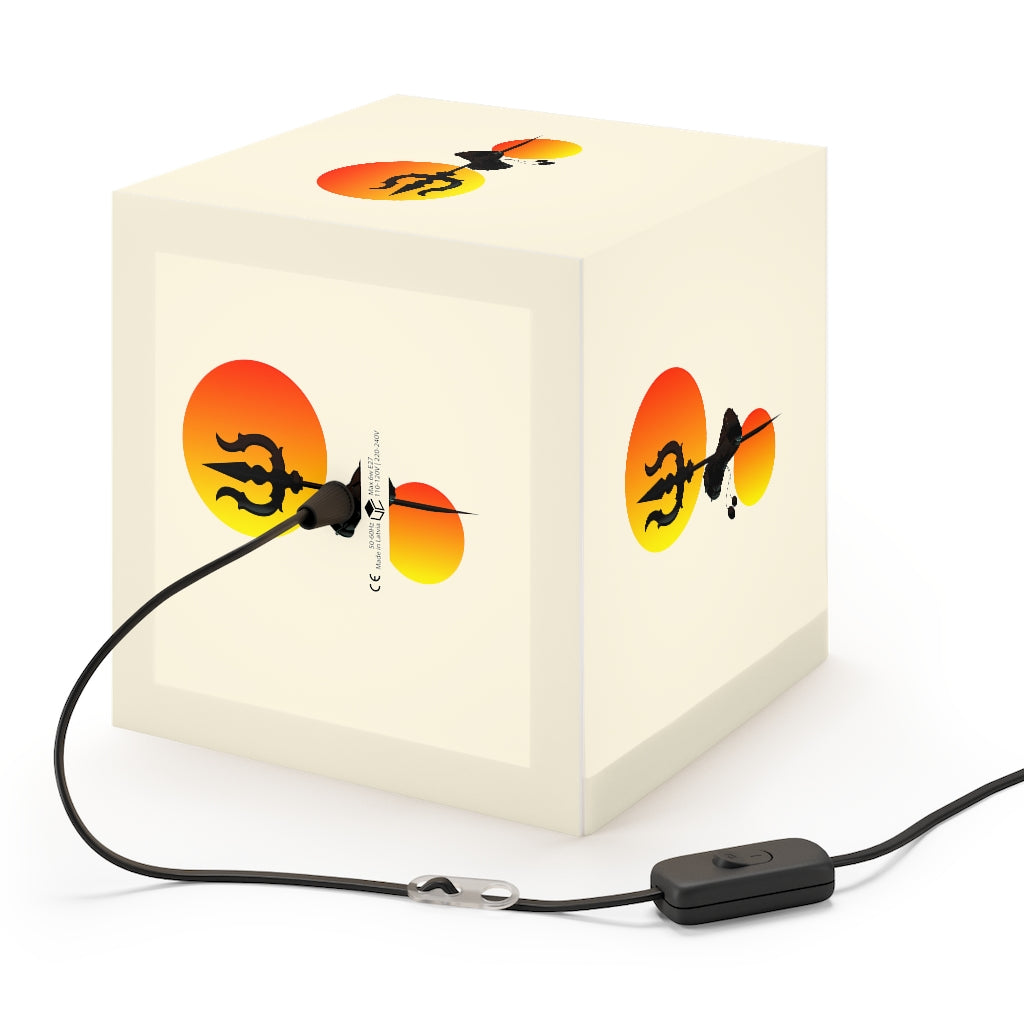 Shivrule Printed Light Cube Lamp