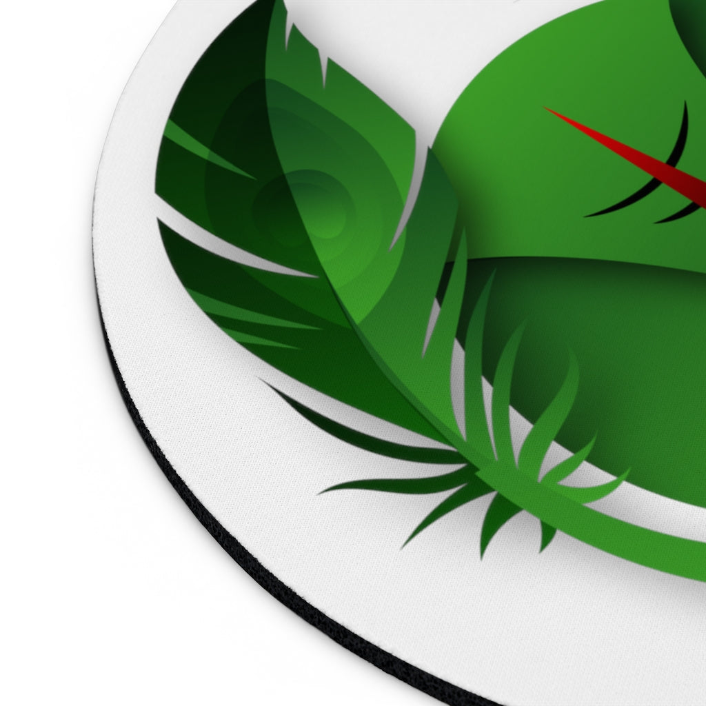 Ganeshaynamo Printed Round Mouse Pad