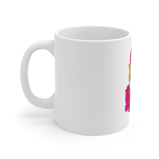 Lotus Ganesha Printed Coffee Mug