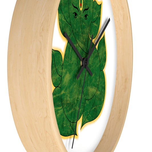 Leaf Ganesha Printed Wall clock