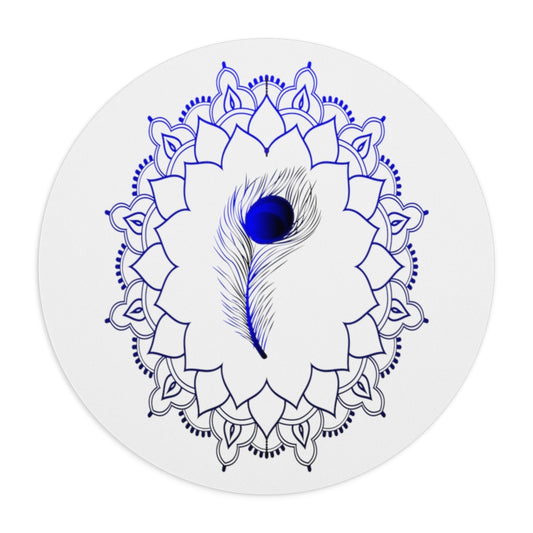 Madhav DOW Printed Round Mouse Pad