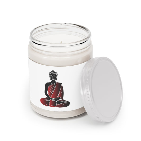 Red Buddha Printed Scented Candles, 9oz
