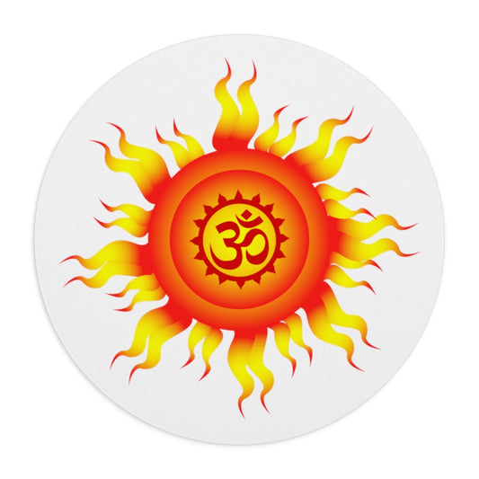 Suryaom Printed Round Mouse Pad