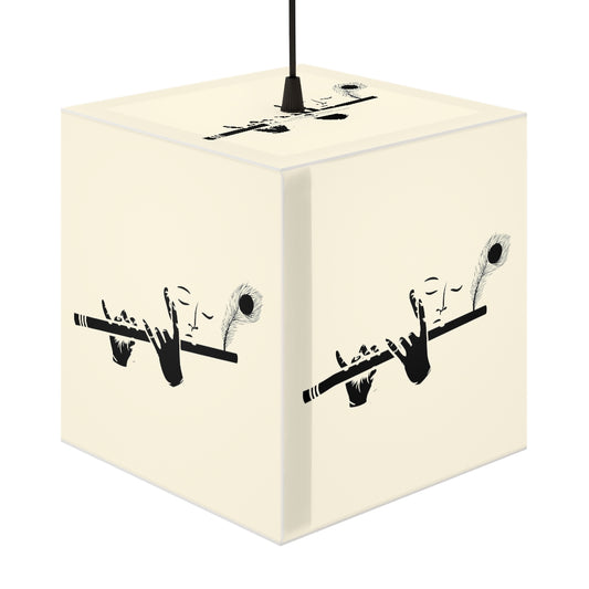 Madhur Bani Printed Light Cube Lamp